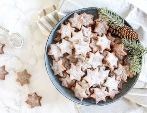 Almond and Cinnamon Christmas Stars